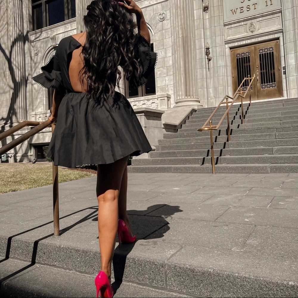Alba open back dress ByEgreis